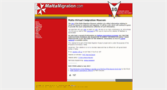 Desktop Screenshot of maltamigration.com